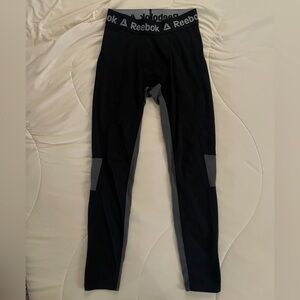 Reebok lightweight black leggings size small.